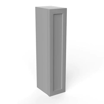 42 inch Wall Cabinet - 9W x 42H x 12D - Grey Shaker Cabinet
