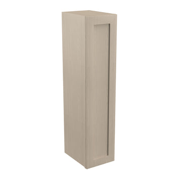 Single Door Wall Cabinet |Elegant Stone|9W x 42H x 12D