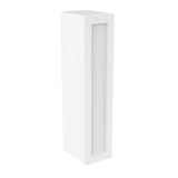 RTA - Elegant White - 42" High Single Door Wall Cabinet | 9"W x 42"H x 12"D
