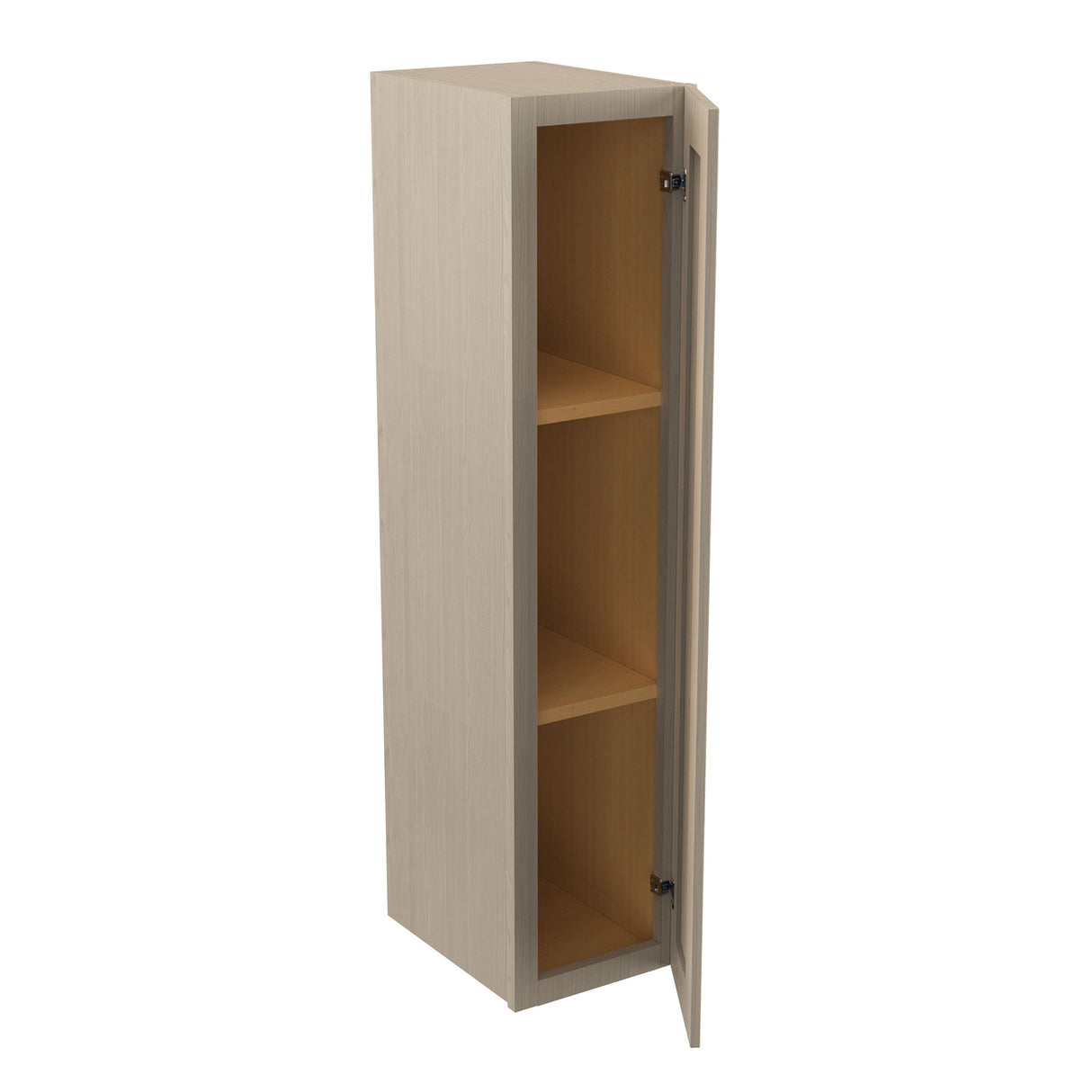 Single Door Wall Cabinet |Elegant Stone|9W x 42H x 12D