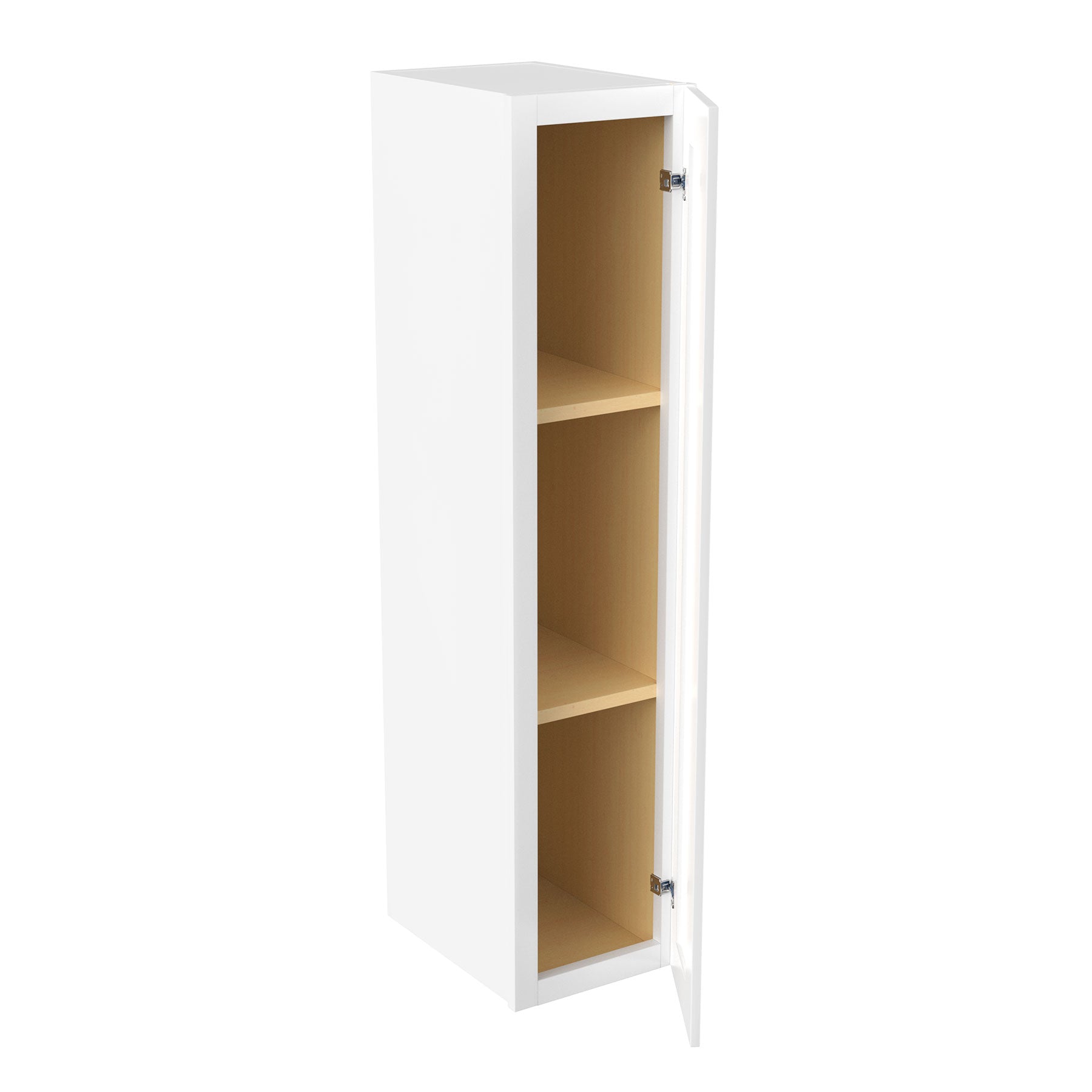 Fashion White - Single Door Wall Cabinet | 9"W x 42"H x 12"D