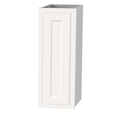 36 inch Wall Cabinets - Dwhite Shaker - 9 Inch W x 36 Inch H x 12 Inch D