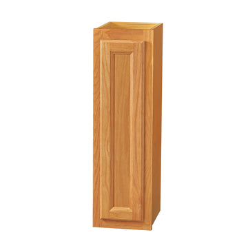 30 inch Wall Cabinets - Single Door - Chadwood Shaker - 9 Inch W x 30 Inch H x 12 Inch D