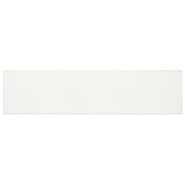 4 X 16 In Soho Canvas White Light Colors Matte Pressed Glazed Ceramic