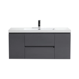 Artland Floating / Wall Mounted Bathroom Vanity With Acrylic Sink