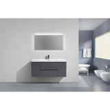 Artland Floating / Wall Mounted Bathroom Vanity With Acrylic Sink