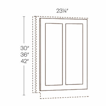 Assembled - Richmond White - Decorative End | 0.25