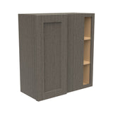 RTA - Elegant Smoky Grey - 30" High Blind Wall Cabinet | 27"W x 30"H x 12"D