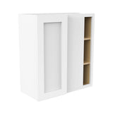 RTA - Elegant White - 30" High Blind Wall Cabinet | 27"W x 30"H x 12"D