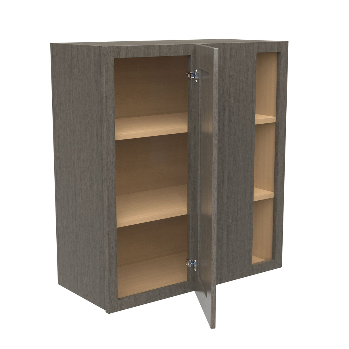 RTA - Elegant Smoky Grey - 30" High Blind Wall Cabinet | 27"W x 30"H x 12"D