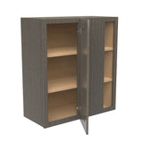 RTA - Elegant Smoky Grey - 30" High Blind Wall Cabinet | 27"W x 30"H x 12"D