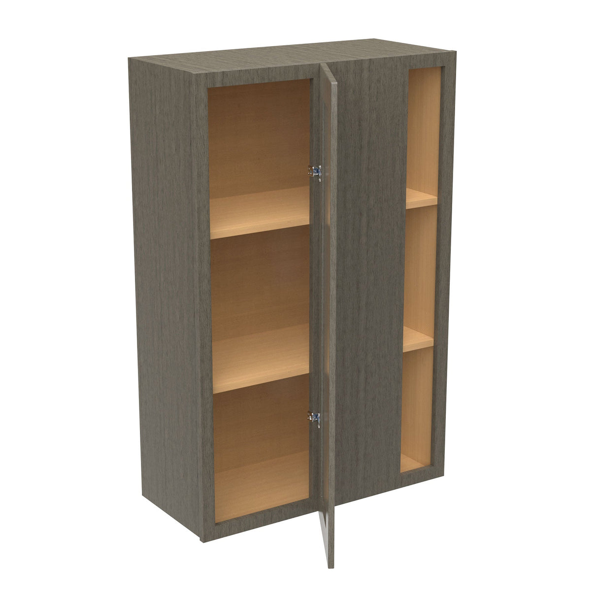 RTA - Elegant Smoky Grey - 42" High Blind Wall Cabinet | 27"W x 42"H x 12"D