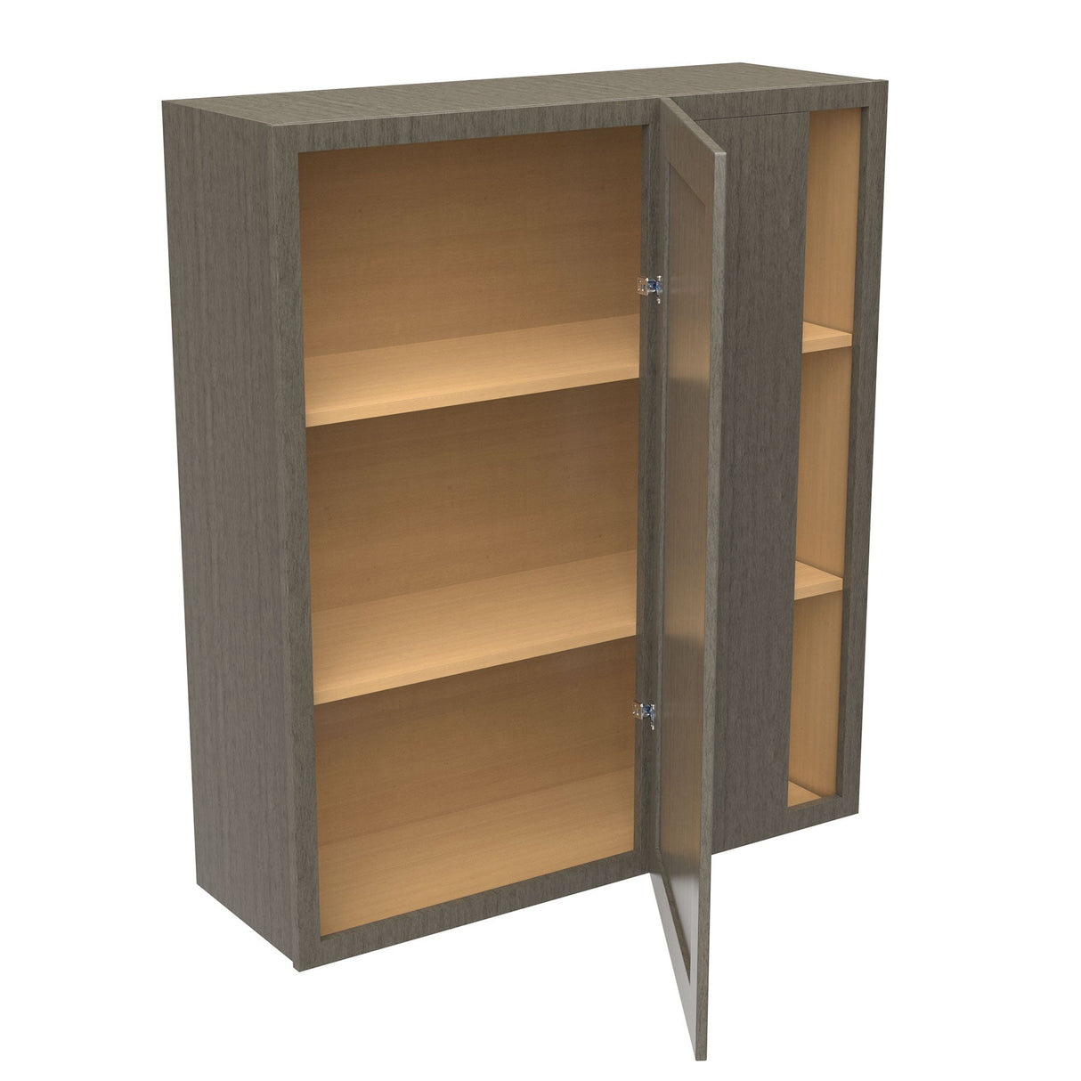 RTA - Elegant Smoky Grey - 42" High Blind Wall Cabinet | 36"W x 42"H x 12"D