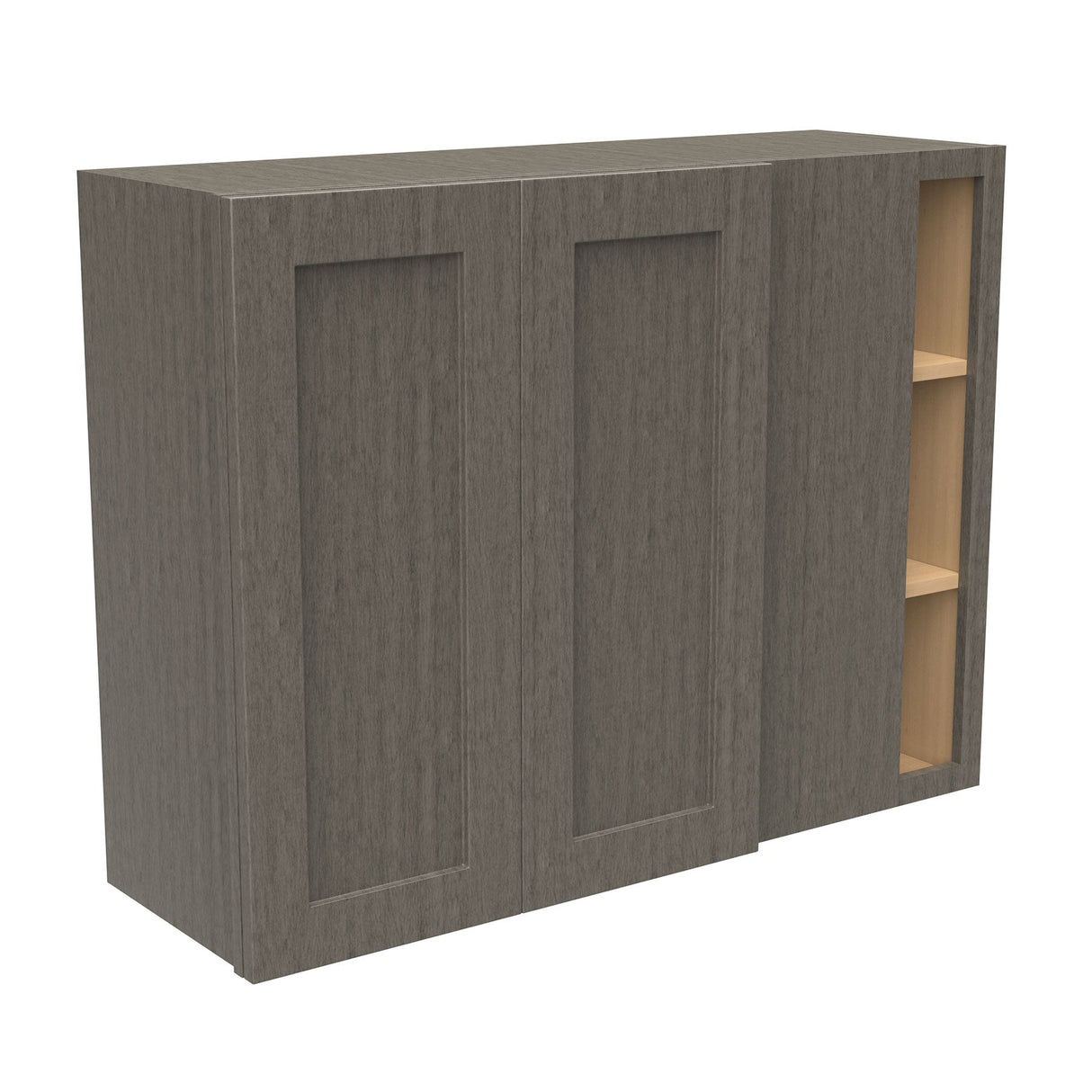 RTA - Elegant Smoky Grey - 30" High Blind Wall Cabinet | 39"W x 30"H x 12"D