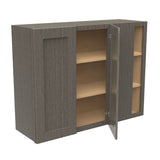 RTA - Elegant Smoky Grey - 30" High Blind Wall Cabinet | 39"W x 30"H x 12"D
