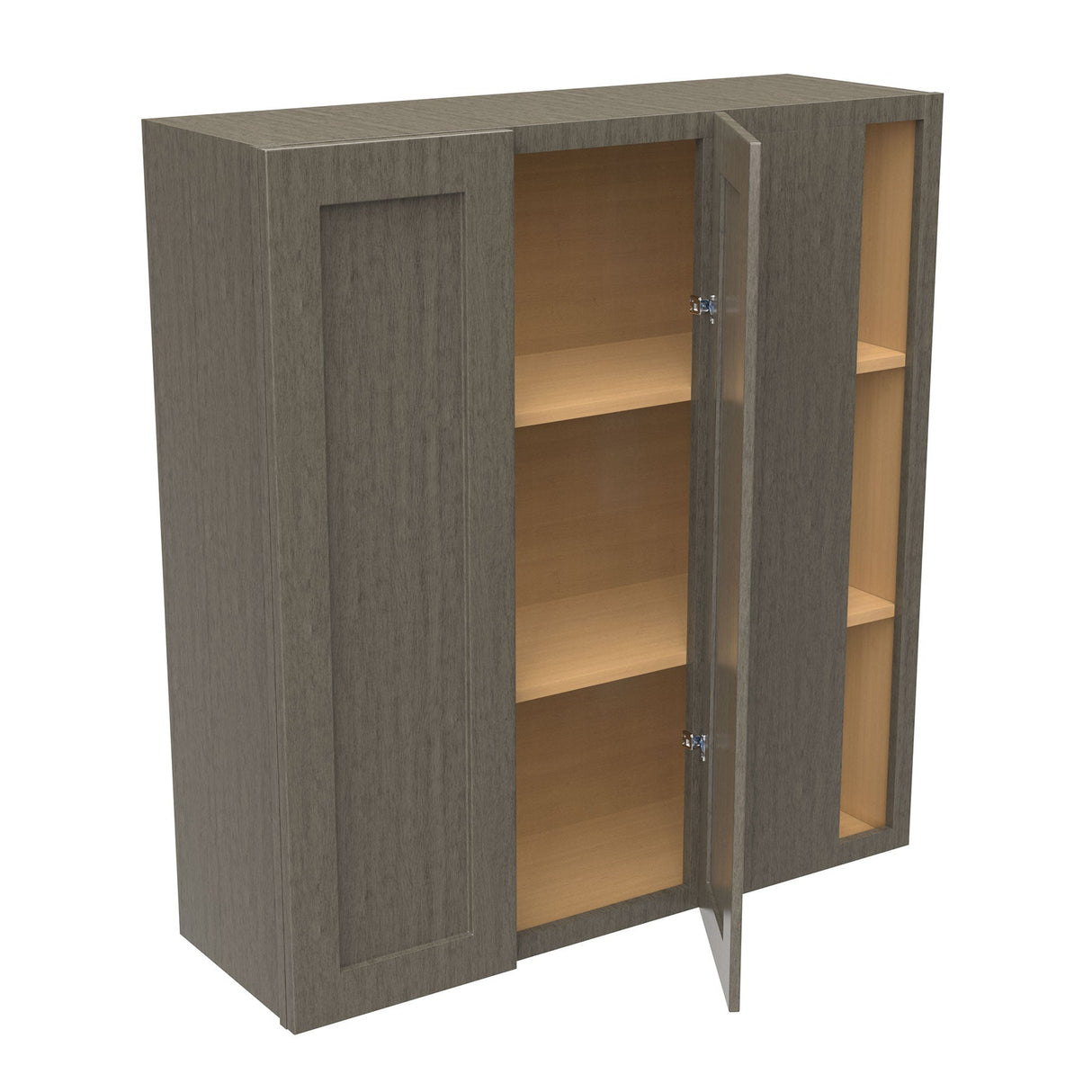 RTA - Elegant Smoky Grey - 42" High Blind Wall Cabinet | 39"W x 42"H x 12"D
