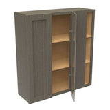 RTA - Elegant Smoky Grey - 42" High Blind Wall Cabinet | 39"W x 42"H x 12"D