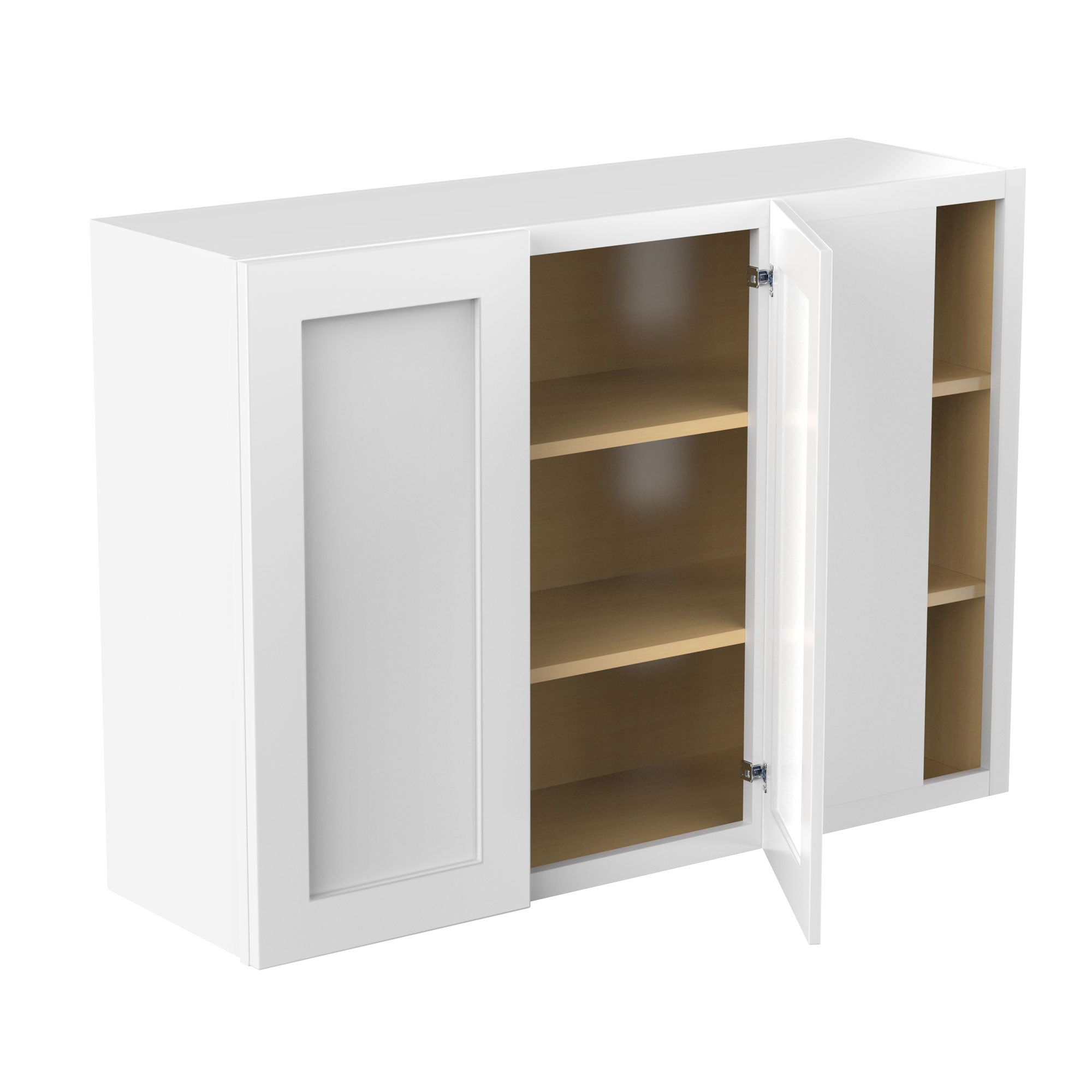 RTA - Elegant White - 30" High Blind Wall Cabinet | 42"W x 30"H x 12"D