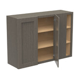 RTA - Elegant Smoky Grey - 30" High Blind Wall Cabinet | 42"W x 30"H x 12"D