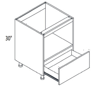 RTA - Fabric Grey - Base Microwave Cabinet | 33