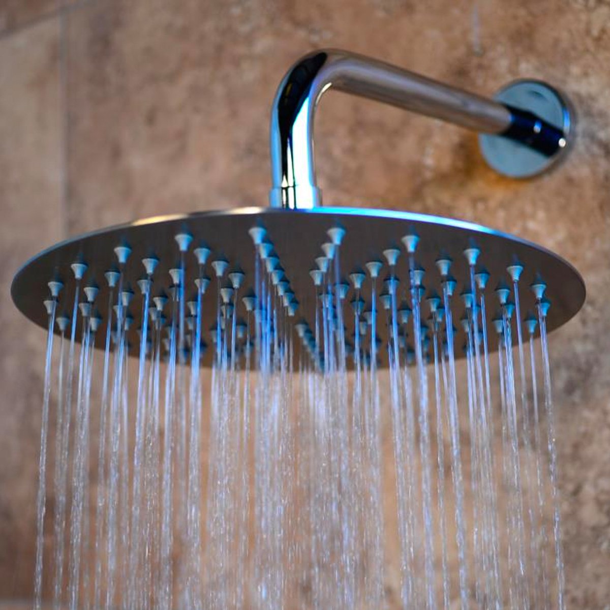 Single Function Wall Mount Showerhead With Rain Spray Shower - The Perfect Bathroom Shower Heads