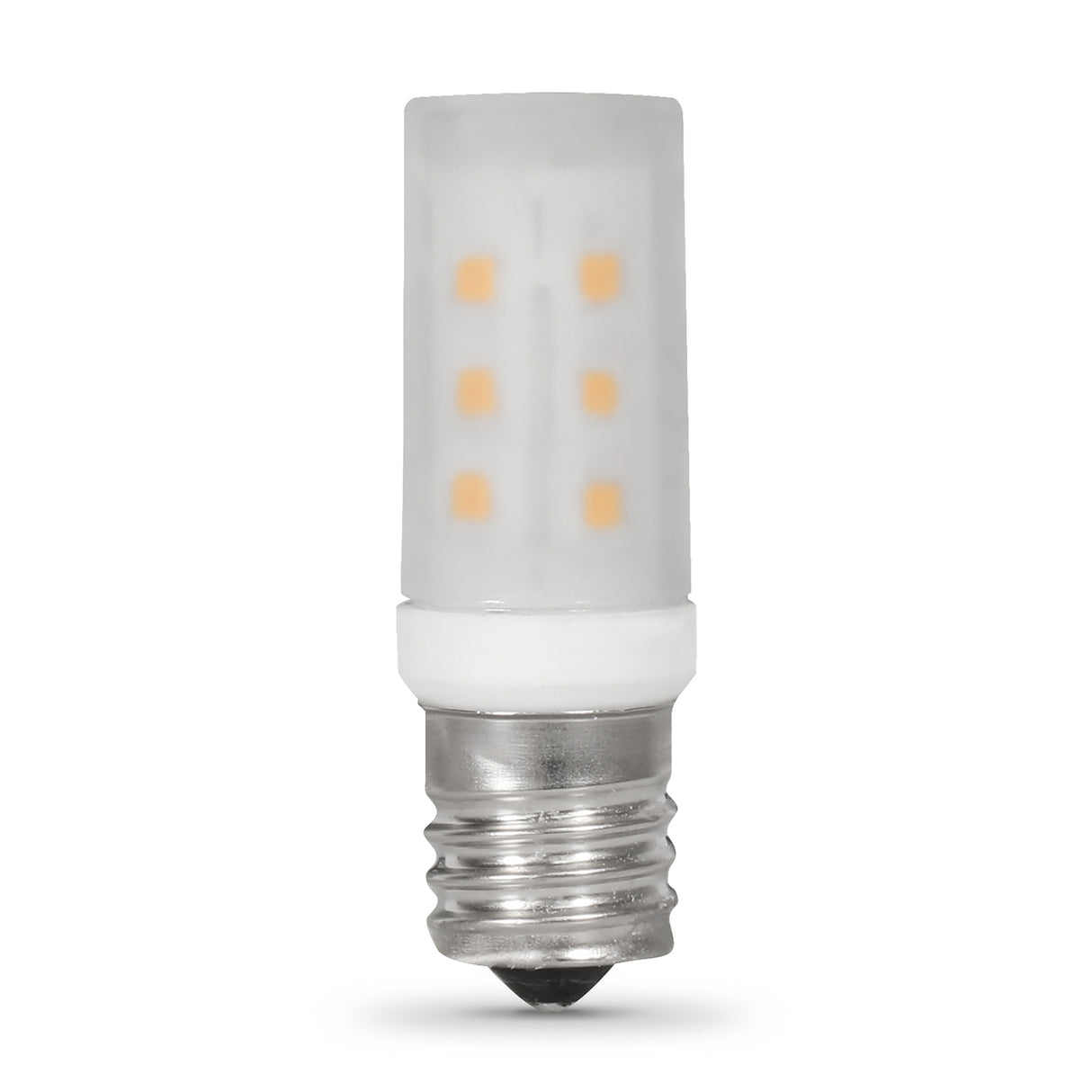 T8 LED Light Bulb with Intermediate E17 base, Clear, 3000K, 180 Lumens, 270 Lumens, Desk Lamp Bulb