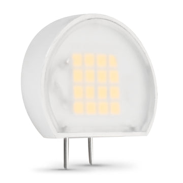 LED Bulbs, 20W, 400 Lumens, Cabinet Light Bulb , G8 Base, Clear, 3000K