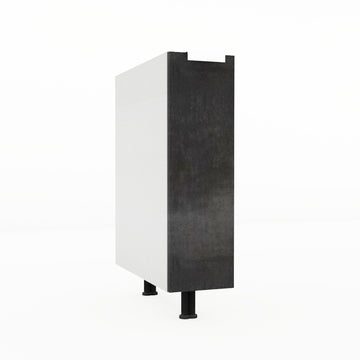 RTA - Rustic Grey - Spice Base Cabinets | 9"W x 34.5"H x 24"D