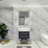 Blossom Floating / Wall Mounted Bathroom Vanity With Acrylic Sink Top & Aluminum Alloy Frame