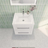 Eastpark Floating / Wall Mounted Bathroom Vanity with Acrylic Sink