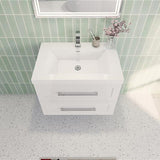 Eastpark Floating / Wall Mounted Bathroom Vanity with Acrylic Sink