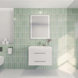 Eastpark Floating / Wall Mounted Bathroom Vanity with Acrylic Sink