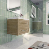 Eastpark Floating / Wall Mounted Bathroom Vanity with Acrylic Sink