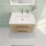 Eastpark Floating / Wall Mounted Bathroom Vanity with Acrylic Sink