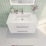 Eastpark Floating / Wall Mounted Bathroom Vanity with Acrylic Sink