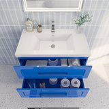 Eastpark Floating / Wall Mounted Bathroom Vanity with Acrylic Sink