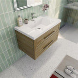 Eastpark Floating / Wall Mounted Bathroom Vanity with Acrylic Sink