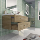 Eastpark Floating / Wall Mounted Bathroom Vanity with Acrylic Sink