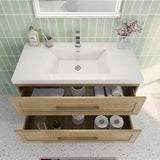 Eastpark Floating / Wall Mounted Bathroom Vanity with Acrylic Sink