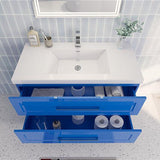 Eastpark Floating / Wall Mounted Bathroom Vanity with Acrylic Sink