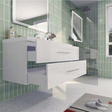 Eastpark Floating / Wall Mounted Bathroom Vanity with Acrylic Sink