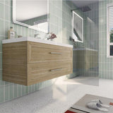 Eastpark Floating / Wall Mounted Bathroom Vanity with Acrylic Sink