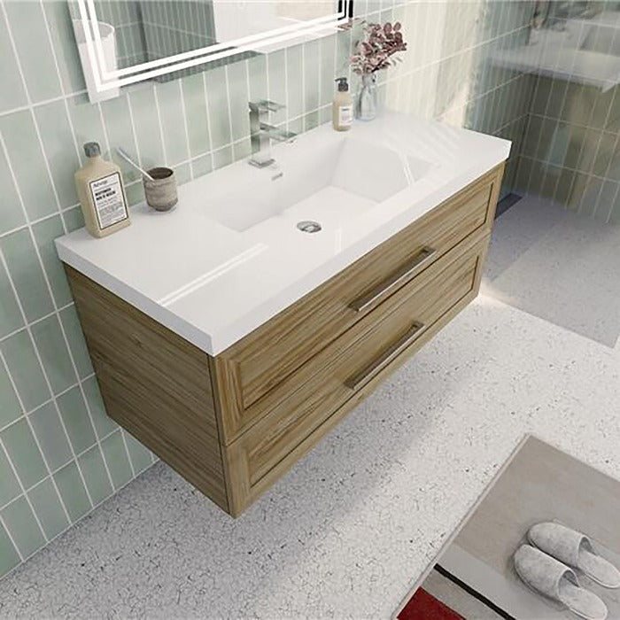 Eastpark Floating / Wall Mounted Bathroom Vanity with Acrylic Sink