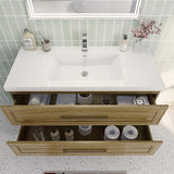 Eastpark Floating / Wall Mounted Bathroom Vanity with Acrylic Sink