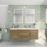 Eastpark Floating / Wall Mounted Bathroom Vanity with Acrylic Sink