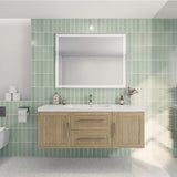 Eastpark Floating / Wall Mounted Bathroom Vanity with Acrylic Sink