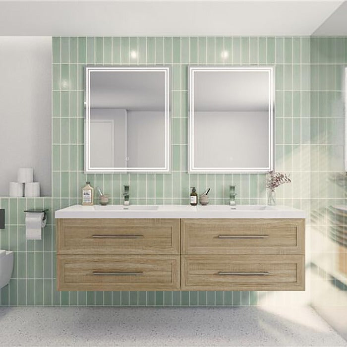 Eastpark Floating / Wall Mounted Bathroom Vanity with Acrylic Sink