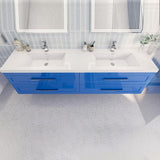 Eastpark Floating / Wall Mounted Bathroom Vanity with Acrylic Sink