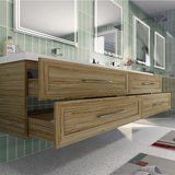 Eastpark Floating / Wall Mounted Bathroom Vanity with Acrylic Sink