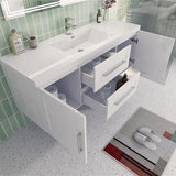 Eastpark Floating / Wall Mounted Bathroom Vanity with Acrylic Sink